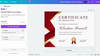 Bulk Certificate Generator Using Canva & Google Sheets | Complete Tutorial