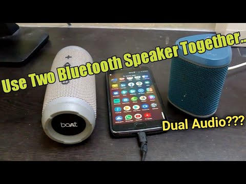 How To Connect 2 Bluetooth Speaker Together In Android Mobile (Dual ...