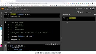 Tutorial_13| Functions Part4| Lambda function| Anonymous function in Python| Function with no Name