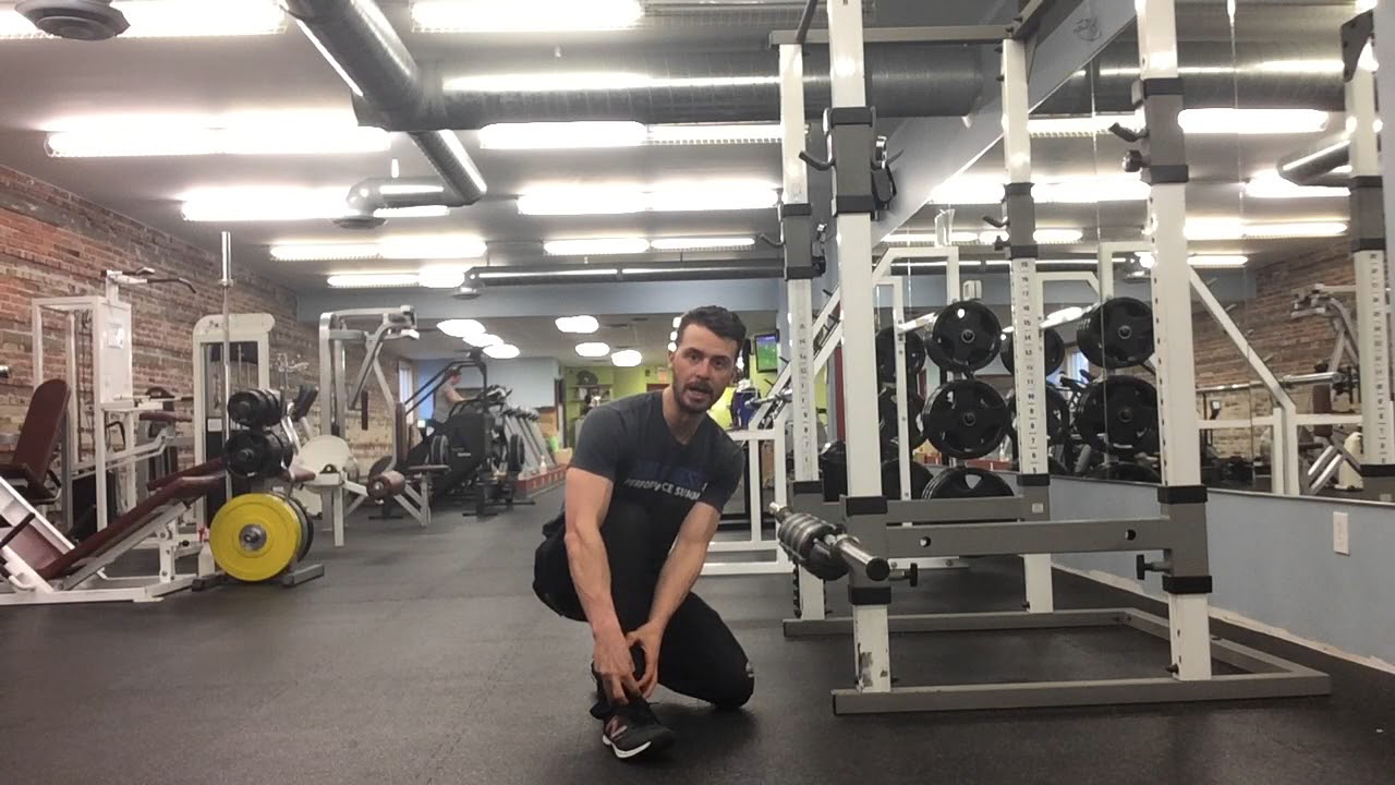 Split Squat Modification Youtube