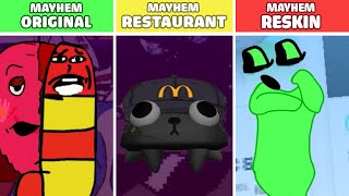 Incredibox: Mayhem Original VS Restaurant VS Reskin | Special Version(NEW MOD)!