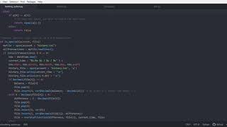 400 line Python code for a Banking system