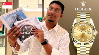 Rolex watch Starting Price 600,000 | How to buy a Rolex watch in Tamil | Singapore Vlogs |