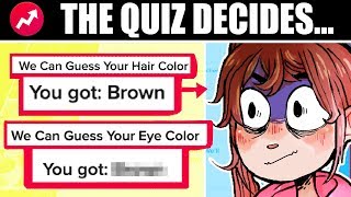 BUZZFEED QUIZZES DESIGN MY CHARACTER [Using Quiz Results to Pick EVERYTHING]