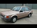 1987 FORD ESCORT | MATHEWSONS CLASSIC CARS | 20TH & 21ST MAY 2022