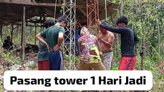 CARA PASANG TOWER TRIENGGELE