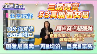 业主玩野！【金匯上元】周邊商場超强劲 | 左吾悅廣場，右萬達廣場，背靠益田廣場 | 周发展商卖一万2均价，巨卖6字头 | 三房 劈賣53萬就有交易 | 18分鐘直達沙田地鐵口#惠州 #筍盤 #惠州樓盤