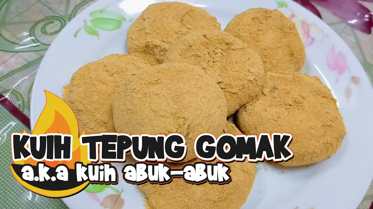 Kuih Tepung Gomak A.k.a Kuih Abuk-Abuk - YouTube