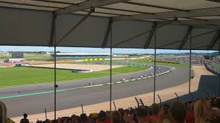 2017 Silverstone MotoGP first lap at Club Corner