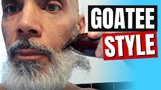 Goatee Style | Trimming Full Beard to a Goatee, Again | Men's Style