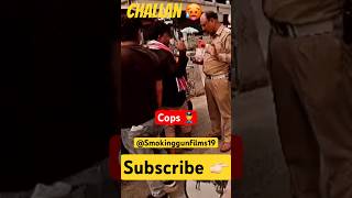 💥💥😡 Angry 🤩Cops Reaction🥵 challan😡Gareeb🥵💥Subscribe👉🏻@Smokinggunfilms99