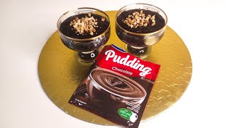 Hazır pudding necə hazırlanır?🔴Cəmi 5 dəqiqəyə Pudding hazırdı🔴 😋