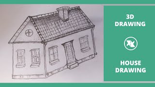 How to Draw Trick Art 3D Building on Line Paper | How to Draw a 3D House | Arts & Crafts | MLSPcArt