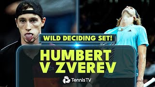 Ugo Humbert vs Alexander Zverev: WILD Deciding Set! | Paris 2023 Highlights