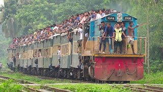 Huge Eid Rush on Dhaka to Lalmonirhat Eid Special Train- Bangladesh Railway