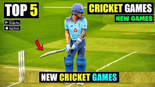 Top 5 Best Cricket Games For Android | New Android Games