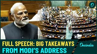 Key Takeaways from Modi's Speech in Lok Sabha on Motion of Thanks to President’s Address