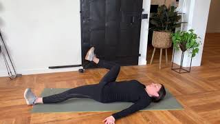 Supine hip circles