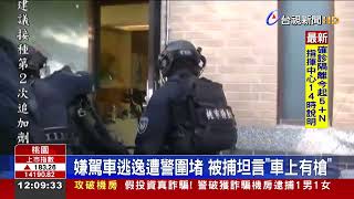 汽車旅館藏兵工廠!警荷槍實彈攻堅逮人