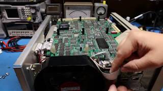 Tektronix TDS 784A DSO Oscilloscope Repair Dallas NVSRAM replacement and programming