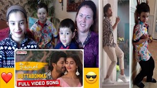 ButtaBomma Full Video Song / Allu Arjun / Americans Reaction