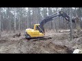 140 volvo excavator digging