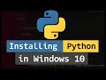 How to Install Python on Windows 10