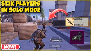 Metro Royale Playing Solo Mode Against To S12K Players / PUBG METRO ROYALE CHAPTER 18