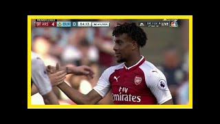Breaking News | Arsenal's Alex Iwobi adds to the lead over Burnley FC