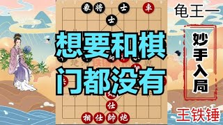 龟王一4次想兑车和棋，王铁锤就是不给机会，最后入局手段真高