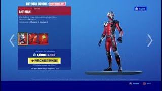 ANT MAN AND ALL THE MARVEL SKINS ARE BACK! Fortnite Item Shop 3/6/21