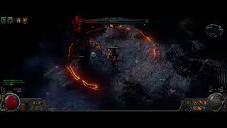 [POE2]ウォーリアー サイズミッククライ出血死体爆破トーテムシャッタービルド 霧の中の王1回目