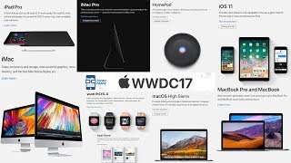 WWDC 2017 Event Highlights