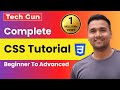 CSS Tutorial for Beginners One Shot | CSS Full Course | Complete CSS3 Tutorial | Beginner to Advance