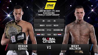 Regian Eersel vs. Nieky Holzken II | Full Fight Replay