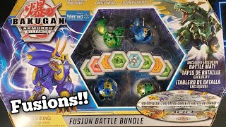 Bakugan Fusion Battle Bundle Fusion Force Opening!! (Walmart Exclusive)