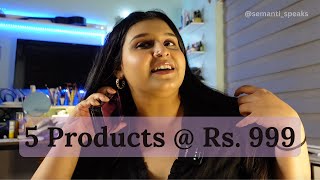 Bombay Shaving Company থেকে 5 টা product কিনলাম মাত্র 999/- টাকায় | Semanti Speaks | Unboxing Video