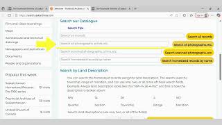 How-to: Basic Catalogue Search