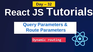 Query parameters | query parameters in react | React router tutorial| react JS in telugu#reactjs