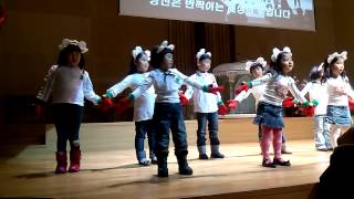 2012 수인이 해방교회 유치부 성탄발표회 The Lord's Prayer