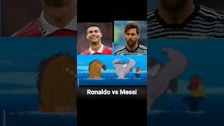 Ronaldo vs Messi #shorts #viral #trendingshorts #sigma #vs #op #legend #football #ronaldo #messi