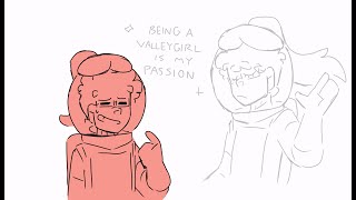 Amongus but it's Valley girls | Hermitcraft Animatic