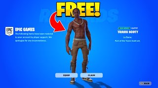 How to Get TRAVIS SCOTT Skin for FREE in Fortnite 2024!