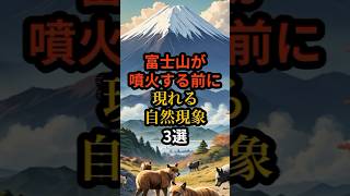 【#都市伝説】富士山が噴火する前に現れる自然現象3選