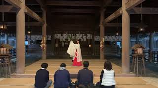 えびす様の総本宮❣️美保神社の御祈祷風景