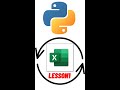 Create Excel File - Python OpenPyXl Lesson 1 #shorts