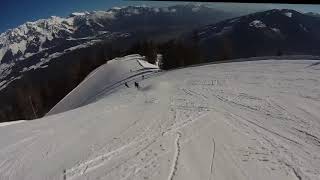 Schladming Rohrmoos Hochwurzen Piste 33 Ostabfahrt + Piste 41 Obertalabfahrt