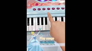 Frozen electronic organ,A toy gift suitable for children.#frozen #piano #toys
