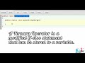 What are Ternary Operators in Java?