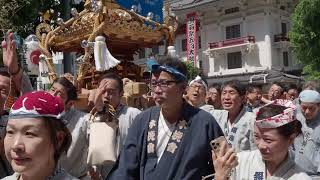 鉄砲洲稲荷神社　例大祭　連合神輿渡御　2024/05/04  b5